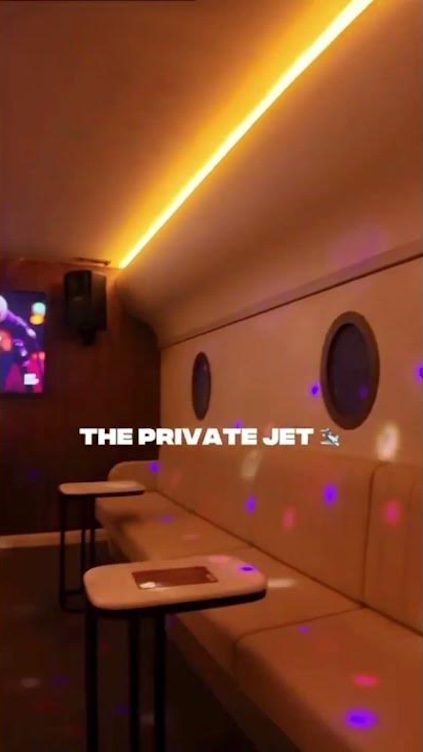 Private Jet Karaoke Room at Haymarket Belfast