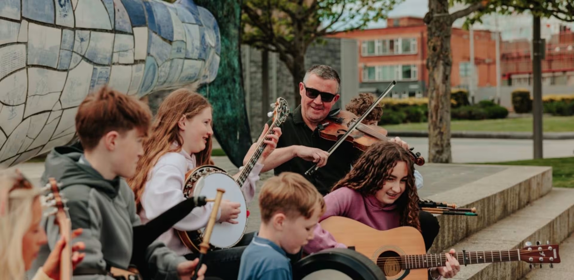 Fleadh Cheoil at Haymarket Belfast