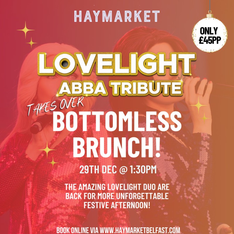 Lovelight ABBA  Tribute | Bottomless Brunch Takeovers